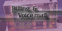 Billing and Voice mail Image
